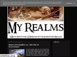 Sites similar to my-realms.blogspot.com