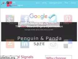 Sites similar to my-social-signals.com
