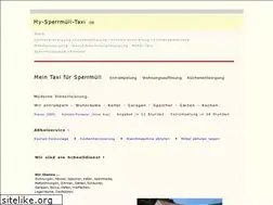 Sites similar to my-sperrmuell-taxi.de