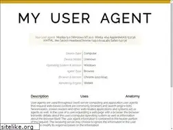 Sites similar to my-user-agent.com