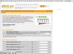 Sites similar to my.dict.cc