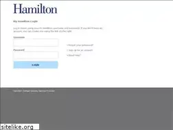 Sites similar to my.hamilton.edu