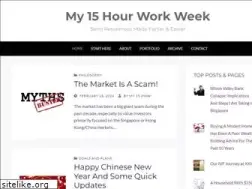 Sites similar to my15hourworkweek.com