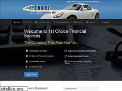 Sites similar to my1stchoicefs.com