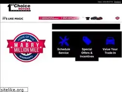 Sites similar to my1stchoicemotors.com