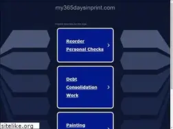 Sites similar to my365daysinprint.com