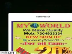 Sites similar to my3dworld.in