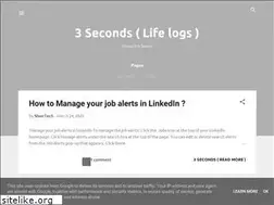 Sites similar to my3seconds.blogspot.com