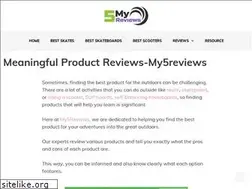 Sites similar to my5reviews.com