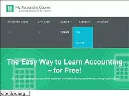 Sites similar to myaccountingcourse.com