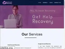 Sites similar to myaccountrecovery.com