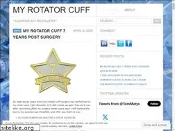 Sites similar to myachingshoulder.wordpress.com