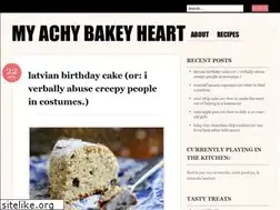 Sites similar to myachybakeyheart.wordpress.com