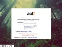 Sites similar to myactlogin.com