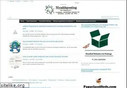 Sites similar to myaddsposting.blogspot.in