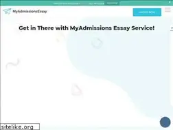 Sites similar to myadmissionsessay.com