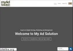 Sites similar to myadsolution.com
