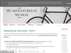 Sites similar to myadventuresinmunich.blogspot.com