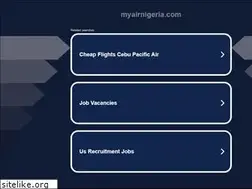 Sites similar to myairnigeria.com