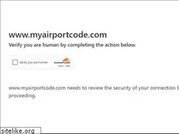Sites similar to myairportcode.com