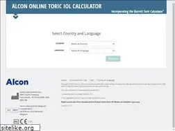 Sites similar to myalcon-toriccalc.com