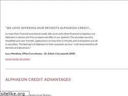 Sites similar to myalphaeoncredit.com
