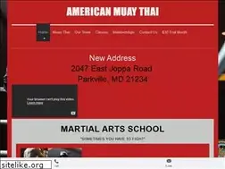 Sites similar to myamericanmuaythai.com