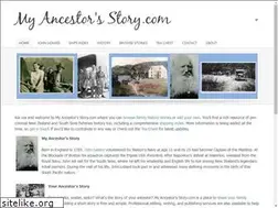 Sites similar to myancestorsstory.com