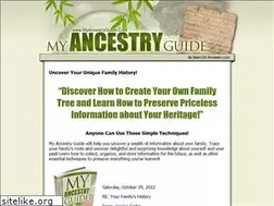 Sites similar to myancestryguide.com