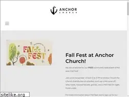 Sites similar to myanchorchurch.com