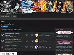 Sites similar to myanimeforum.net