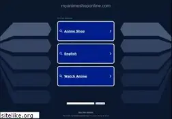 Sites similar to myanimeshoponline.com