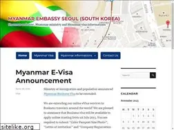 Sites similar to myanmar-embassy-seoul.com