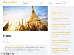 Sites similar to myanmarlegalservices.com