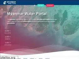 Sites similar to myanmarwaterportal.com