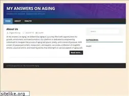 Sites similar to myanswersonaging.org