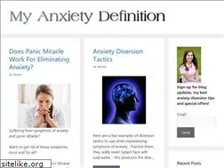 Sites similar to myanxietydefinition.com