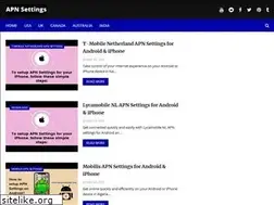 Sites similar to myapnsettings.com