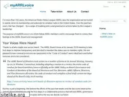 Sites similar to myarrlvoice.org