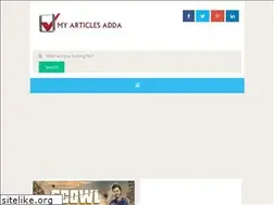 Sites similar to myarticlesadda.blogspot.com