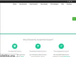Sites similar to myassignmentexpert.com