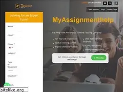 Sites similar to myassignmenthelp.com.au