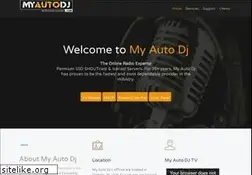 Sites similar to myautodj.com