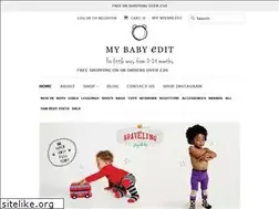 Sites similar to mybabyedit.com