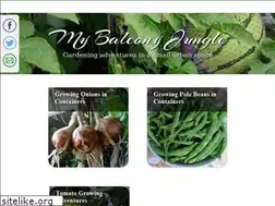 Sites similar to mybalconyjungle.com