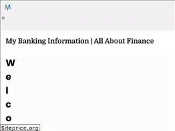 Sites similar to mybankinginformation.com