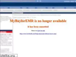 Sites similar to mybayloremr.com