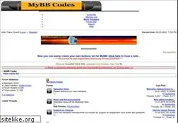 Sites similar to mybbcodes.com
