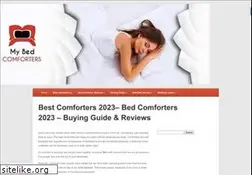 Sites similar to mybedcomforter.com