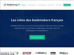 Sites similar to mybettingapi.com